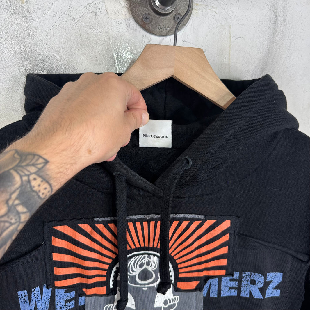 Vetements Russian Patch Hoodie