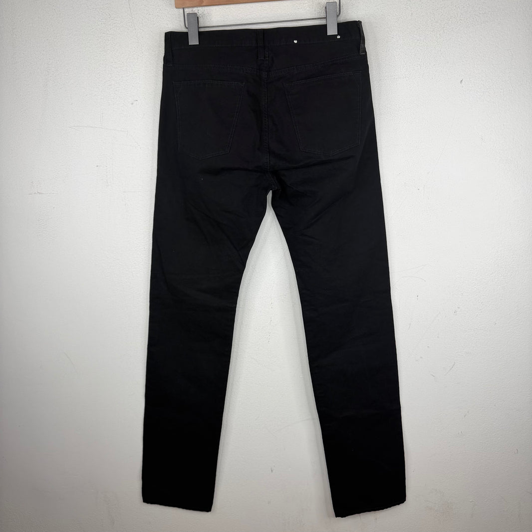 Helmut Lang Skinny Black Trousers