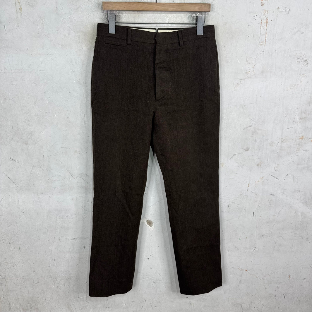 RRL Brown Wool Trousers