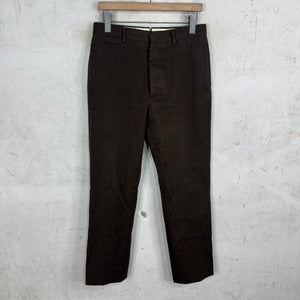RRL Brown Wool Trousers