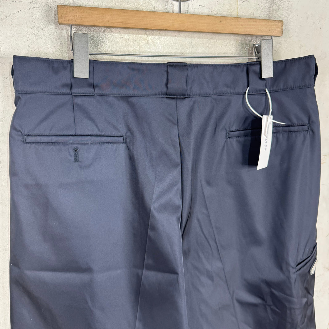 Prada Navy Nylon Shorts