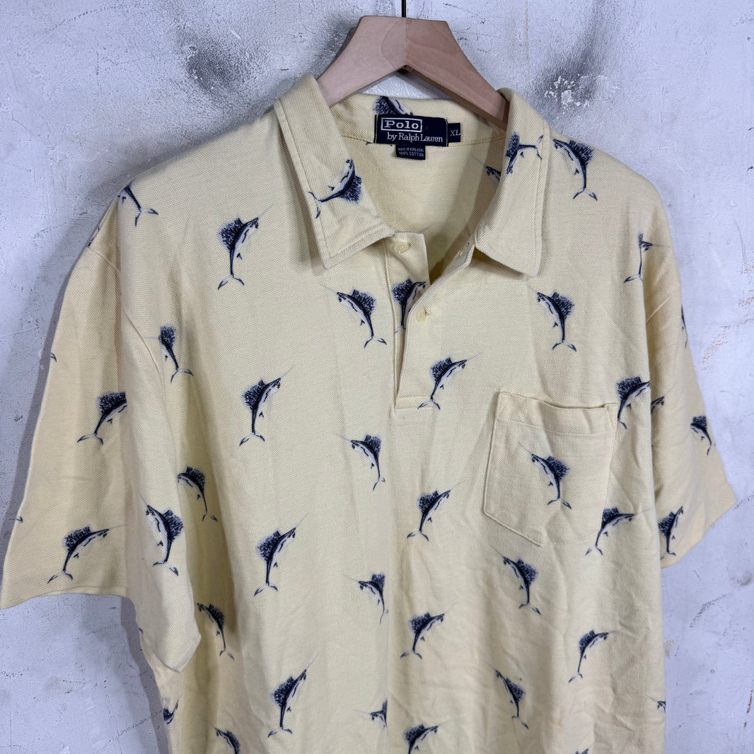 Ralph Lauren Marlin Print Polo