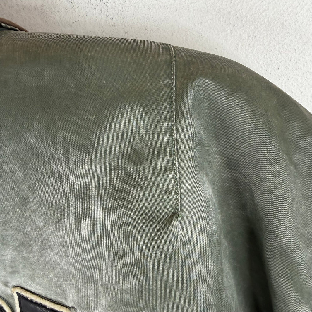 Supreme Denim Sleeve MA-1 Jacket