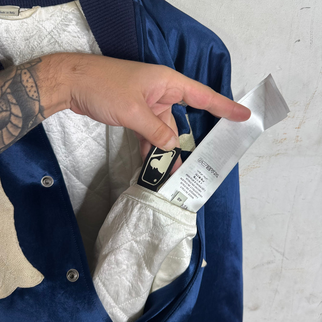 Gucci NY Satin Bomber Jacket