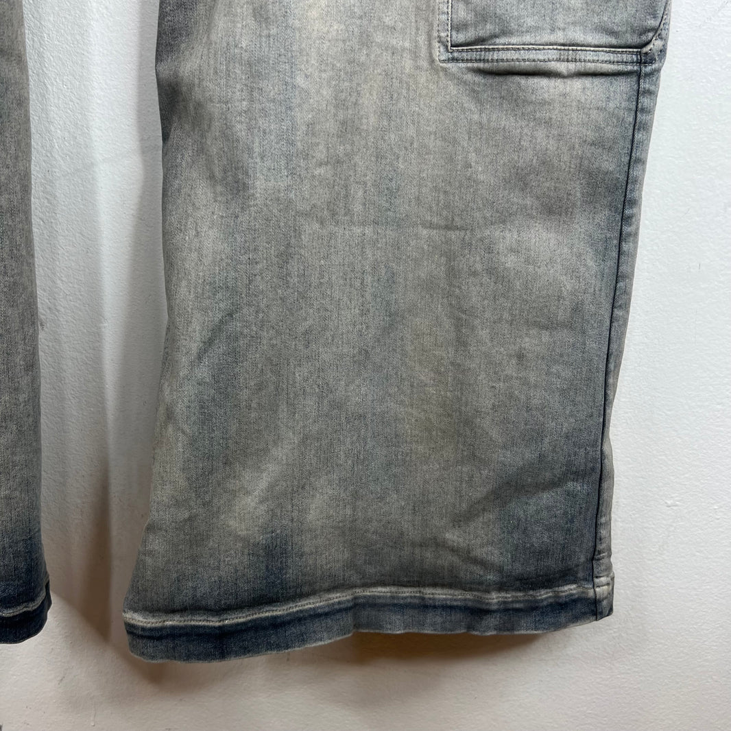 DRKSHDW Sky Double Cargo Jumbo Bela Jeans