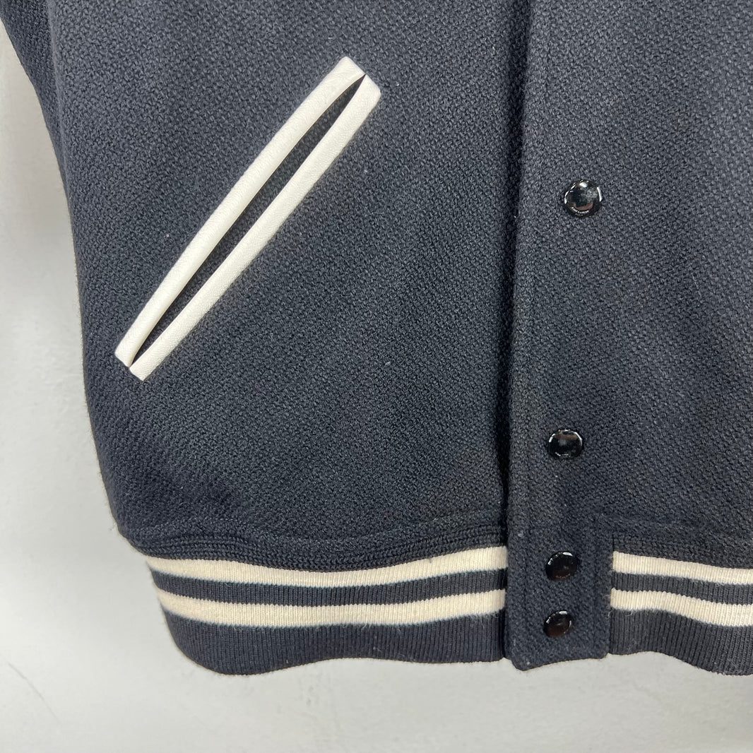 Saint Laurent Black Wool Teddy Jacket