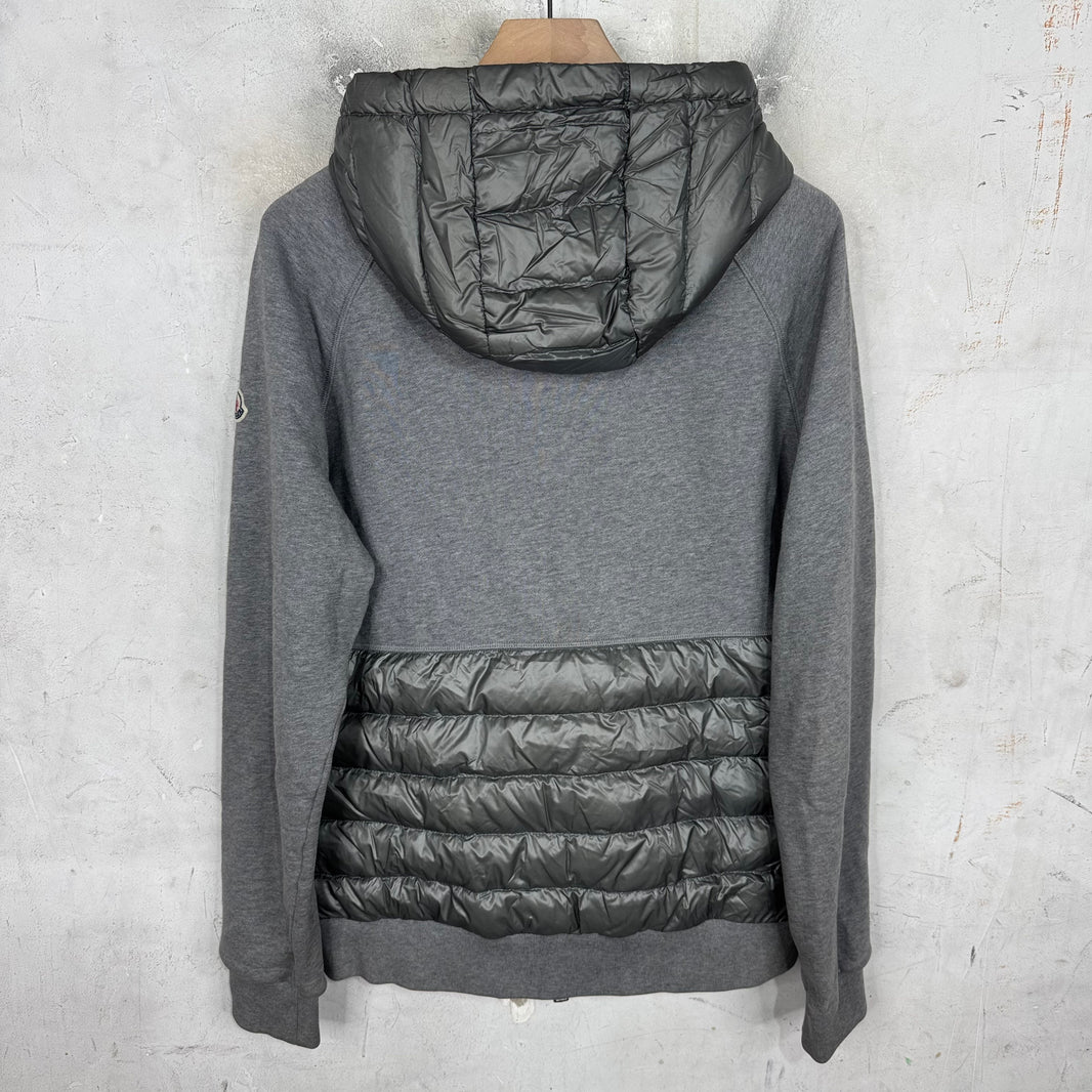 Moncler Puffer Paneled Manglia Cardigan