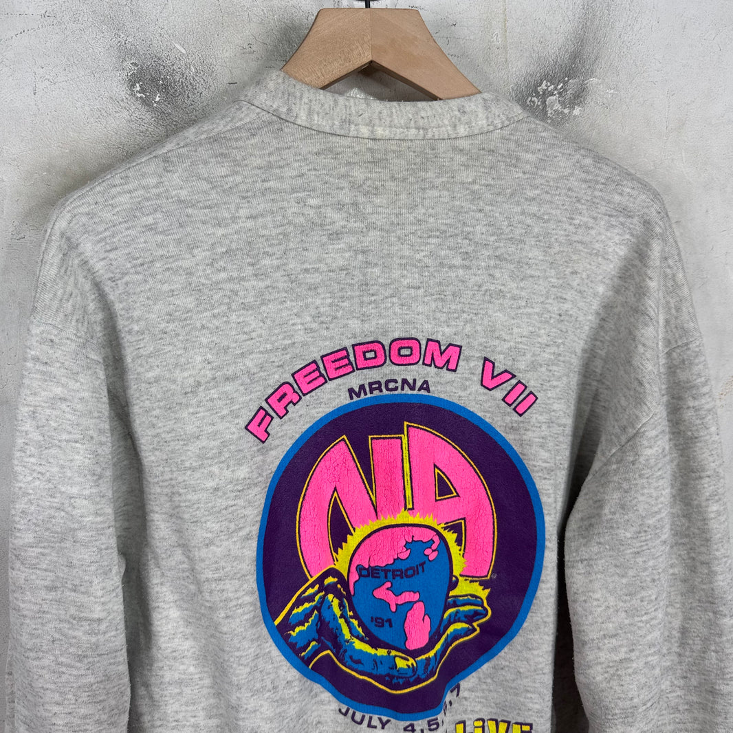 Vintage Narcotics Anonymous Sweatshirt Cardigan