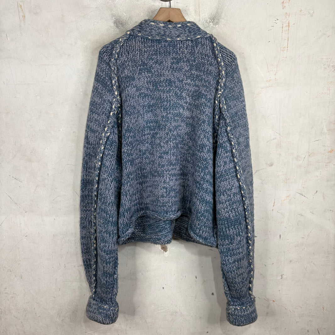 Kapital Heavy Cowichan Cardigan Knit Sweater