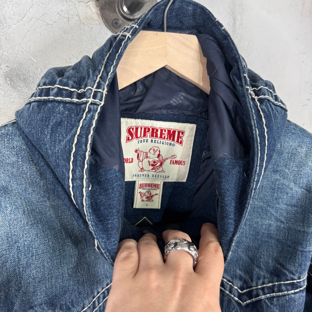 Supreme x True Religion Gore-Tex Denim Parka
