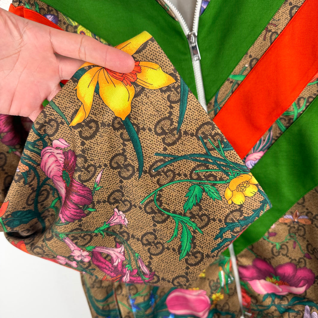 Gucci Floral Monogram Track Jacket