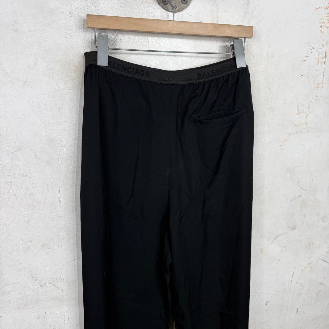 Balenciaga Logo Waistband Pants