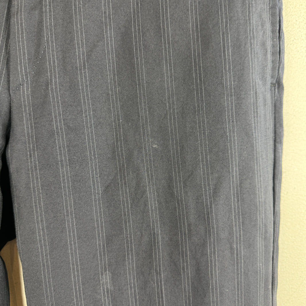 Hermes Navy Striped Trousers