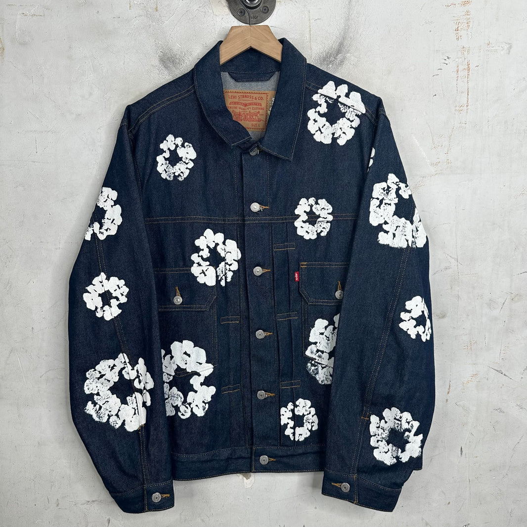 Denim Tears Wreath Trucker Jacket