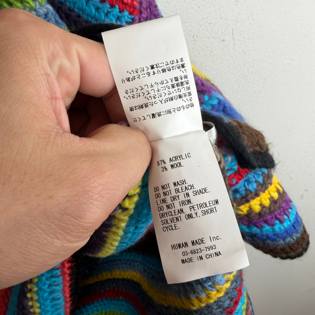 CPFM Crochet Knit Blue Cardigan