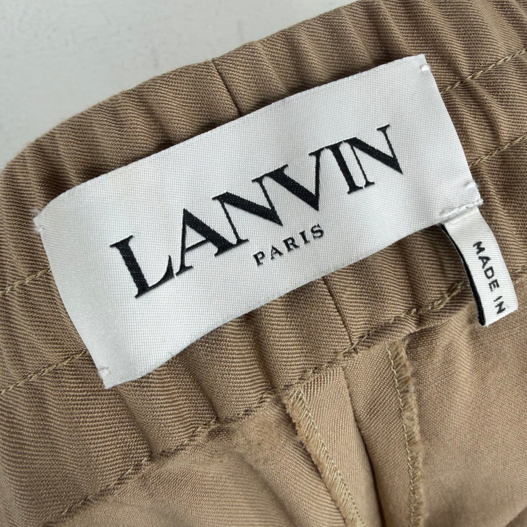 Lanvin Wool Elastic Waist Lounge Pants
