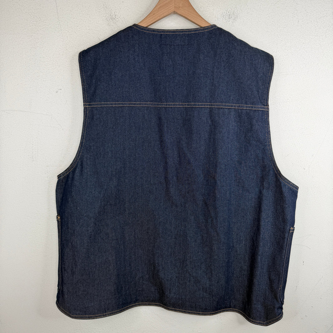 Stussy Denim Zip Vest