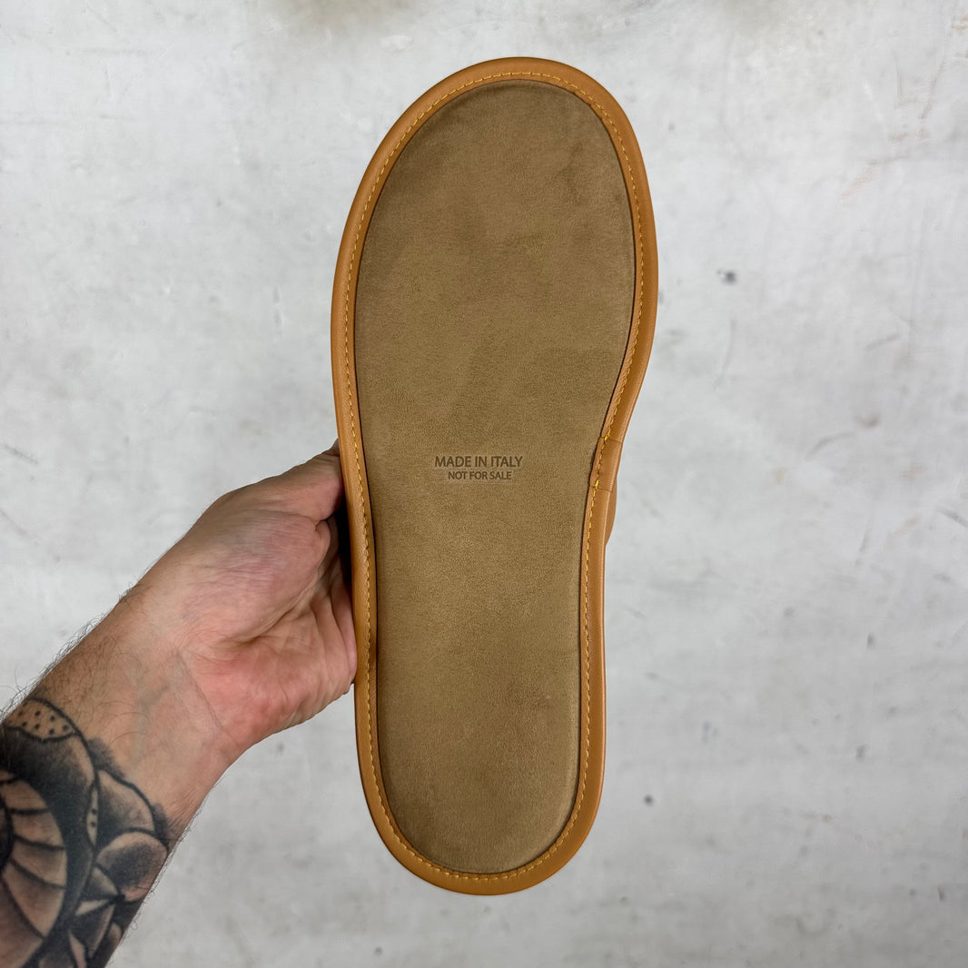 Louis Vuitton Leather Invite Slippers