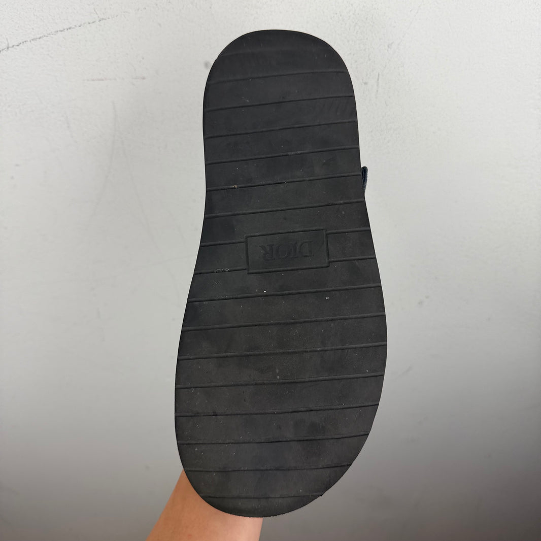 Dior Denim Tears Oblique Mules