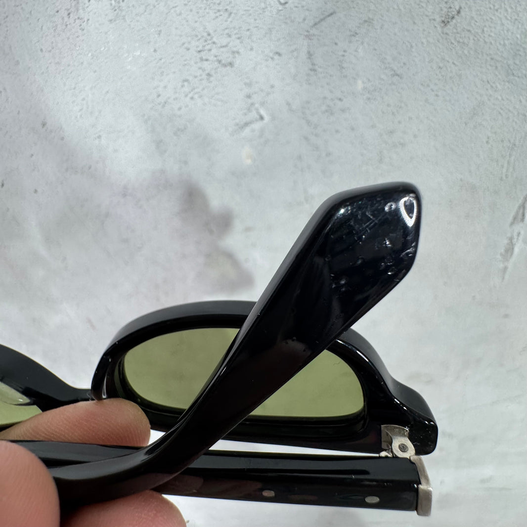 Chrome Hearts Glossy Black 50 Lowrider Sunglasses