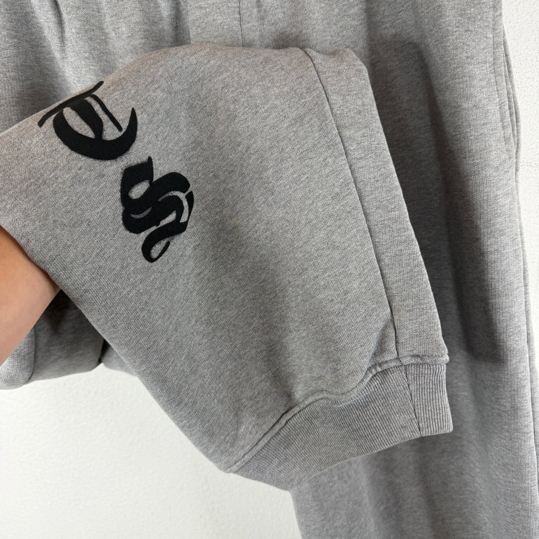 Vetements Gothic Logo Gray Sweatpants