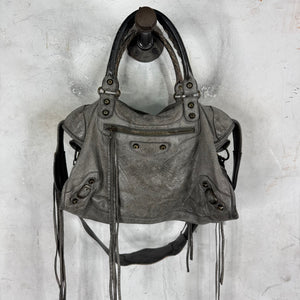 Balenciaga Grey City Bag
