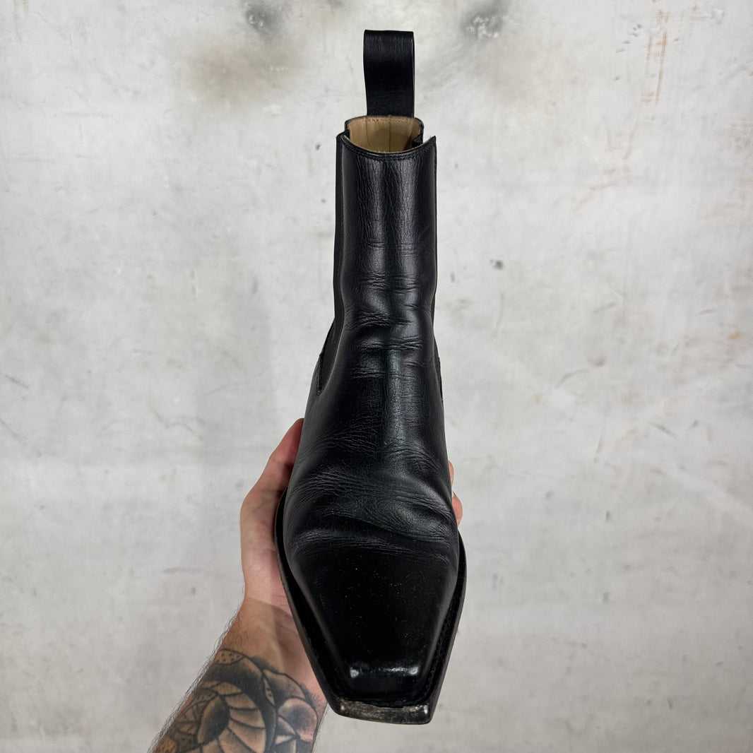 Bottega Veneta Cuban Heeled Boots