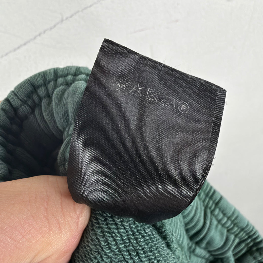 Vetements Police Green Baggy Sweatpants
