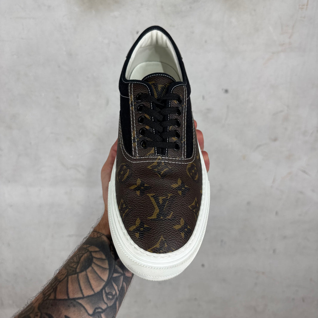 Louis Vuitton Brown Double Monogram Trocaderos