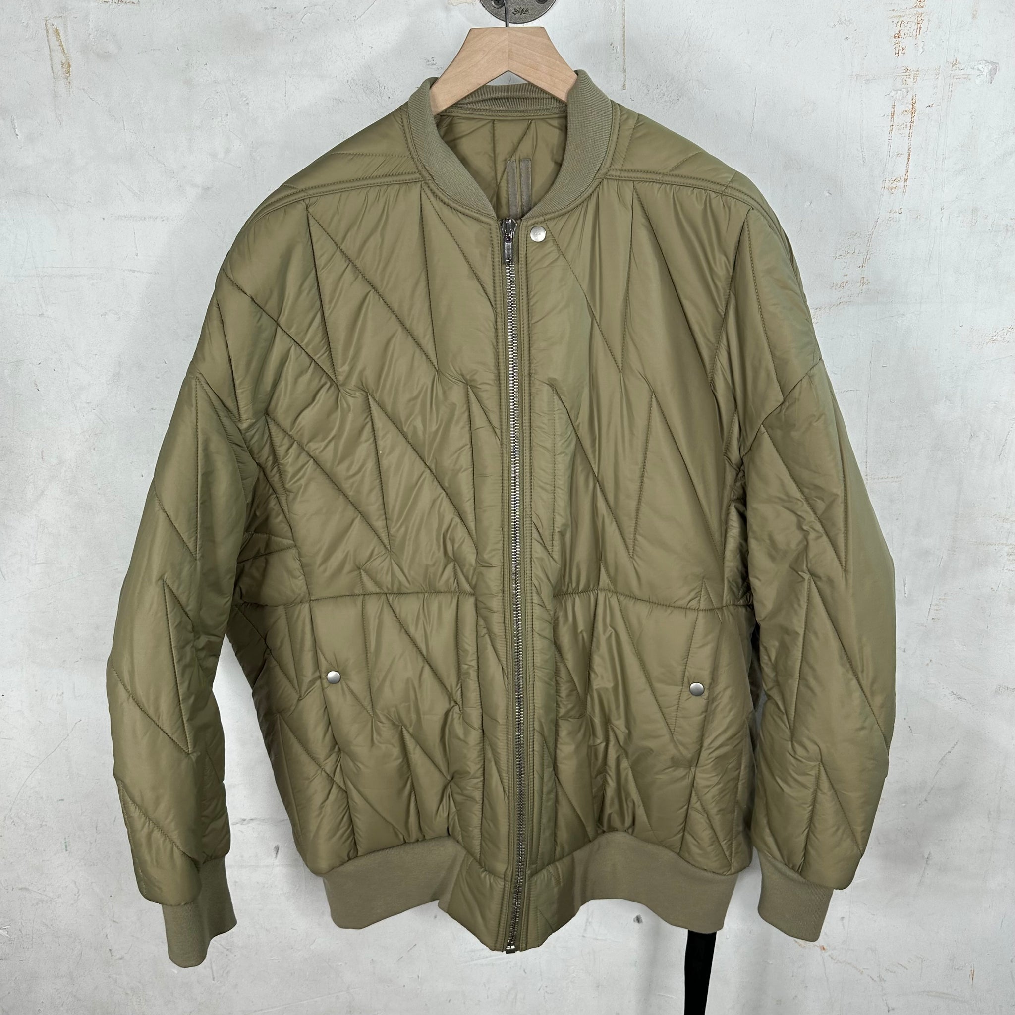 DRKSHDW Pale Green Mid Weight Insulated Bomber