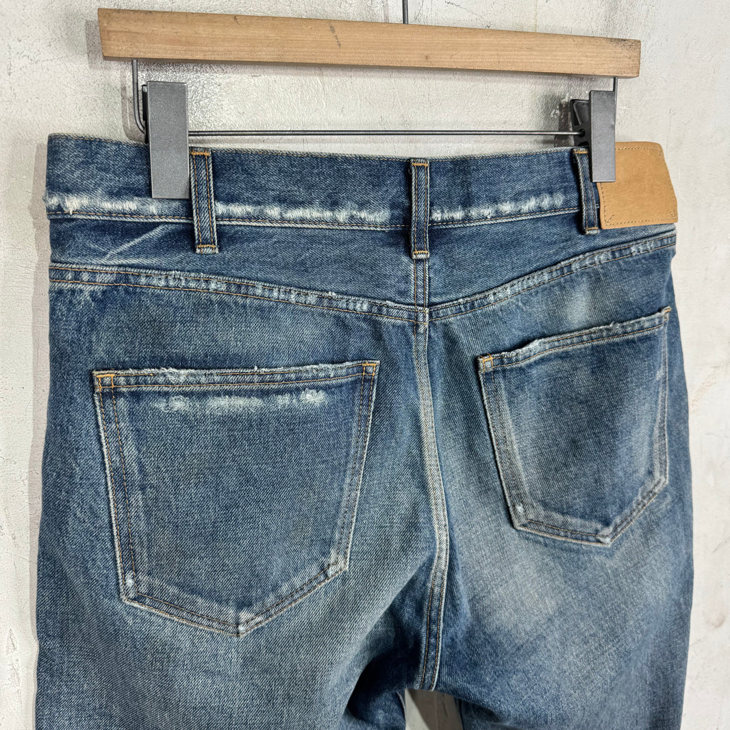 Celine Cutoff Distressed Shorts