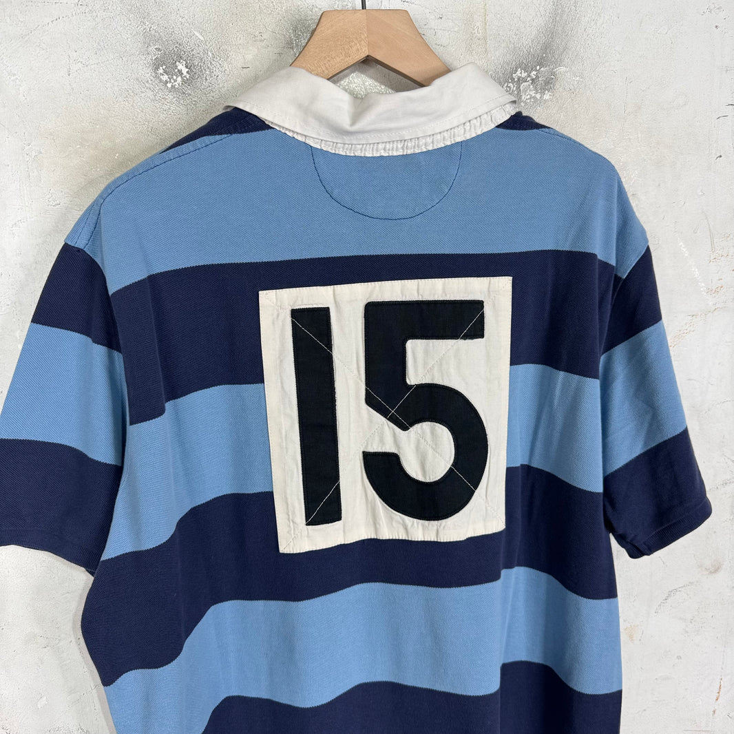 Ralph Lauren Big Pony Crest Blue Striped Polo