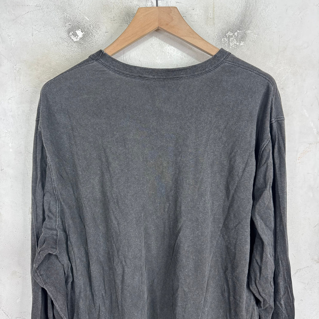 Our Legacy George L/S Washed Black T-Shirt