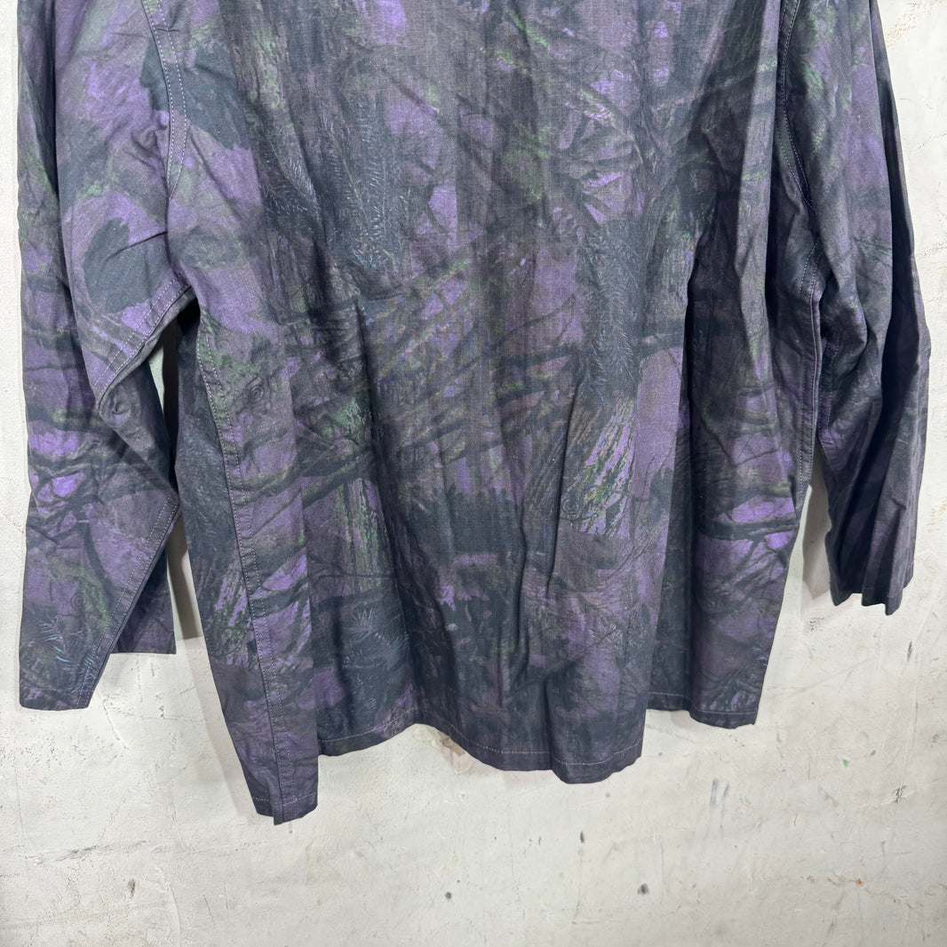 South2West8 Purple Camo Chore Jacket