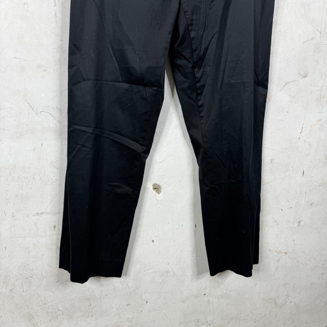 Dior Black Side Tightner Trousers
