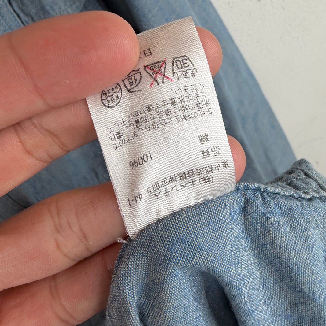 Needles Denim Knot Button L/S Shirt
