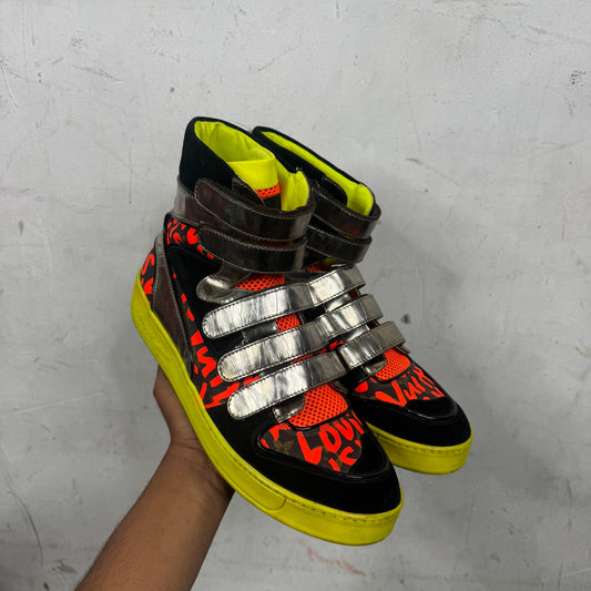 Louis Vuitton Stephen Sprouse Strapped Sneakers