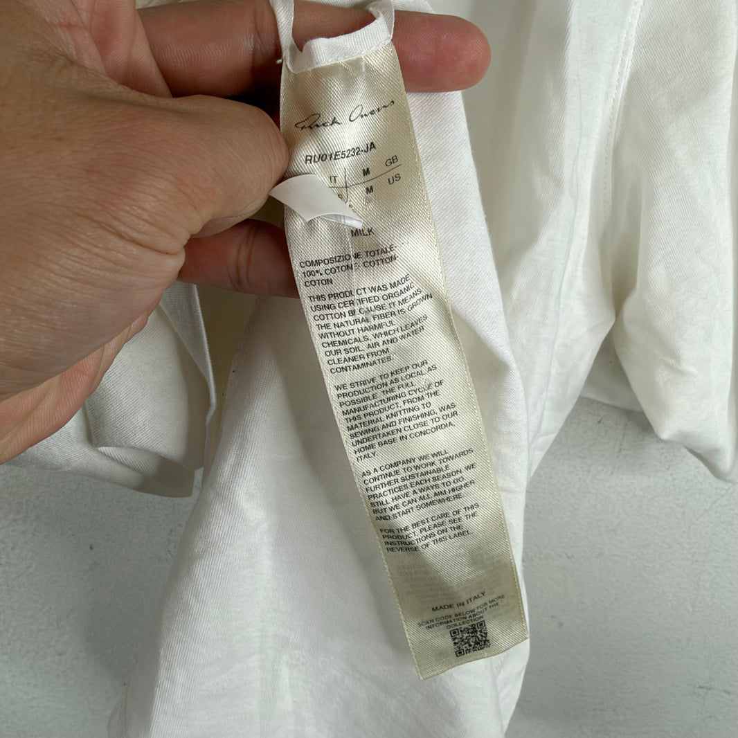 Rick Owens White Brad Shirt