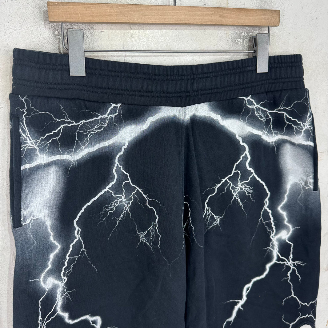 Marcelo Burlon Lightning Sweatshorts
