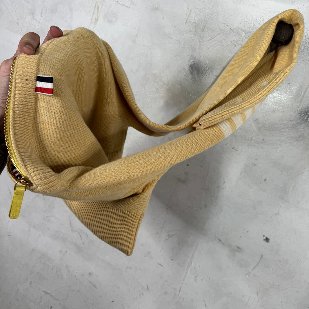 Thom Browne Sweater Sling Bag