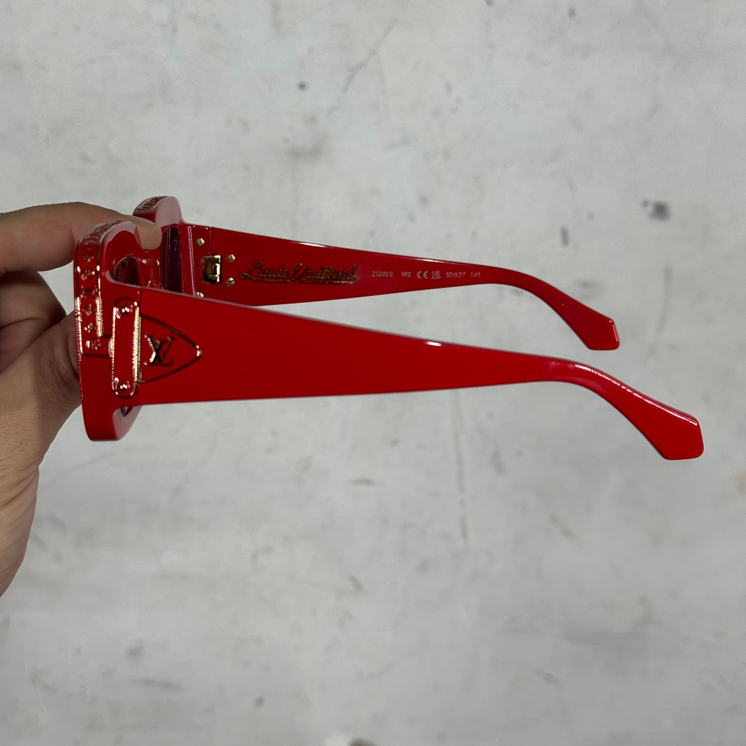 Louis Vuitton Red Zillionaire Sunglasses