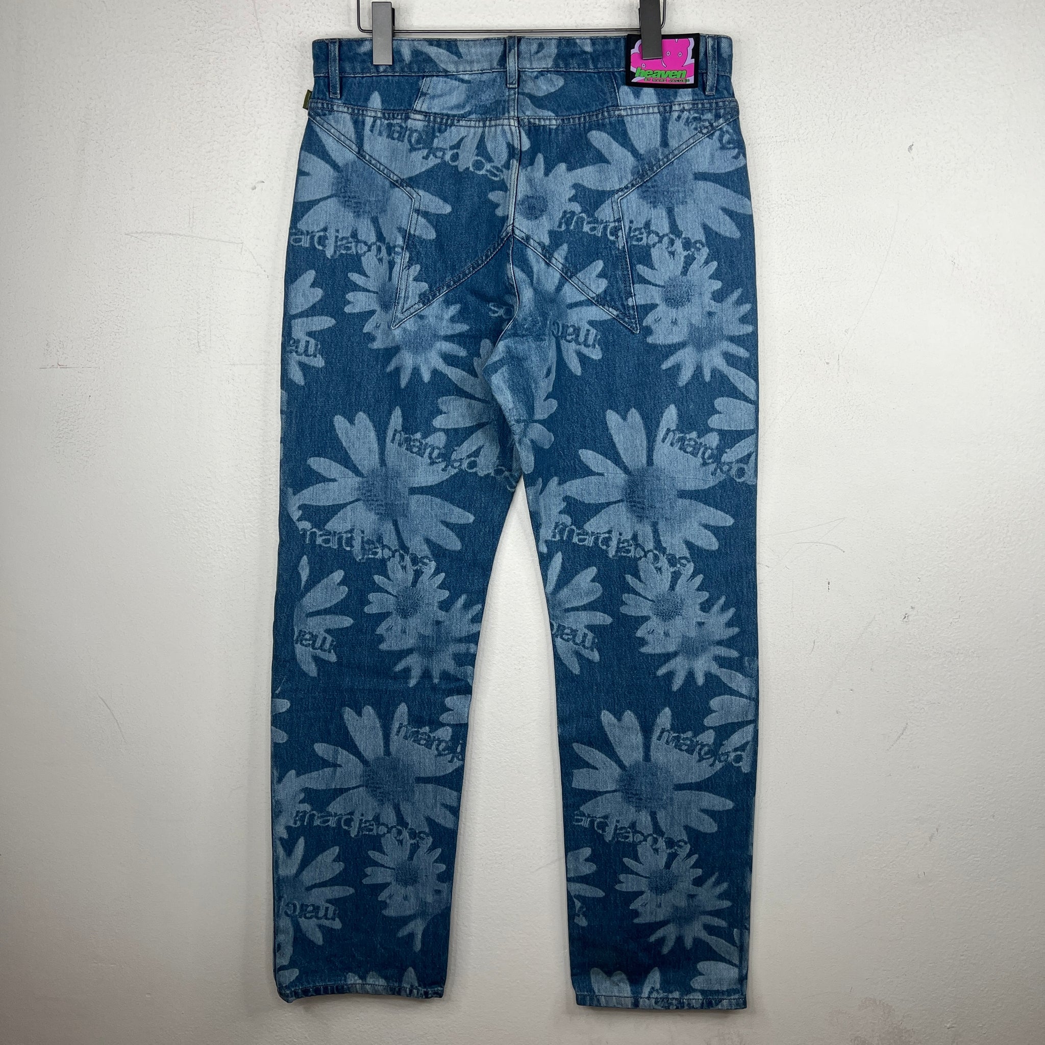 Heaven by Marc Jacobs Lasered Floral Jeans