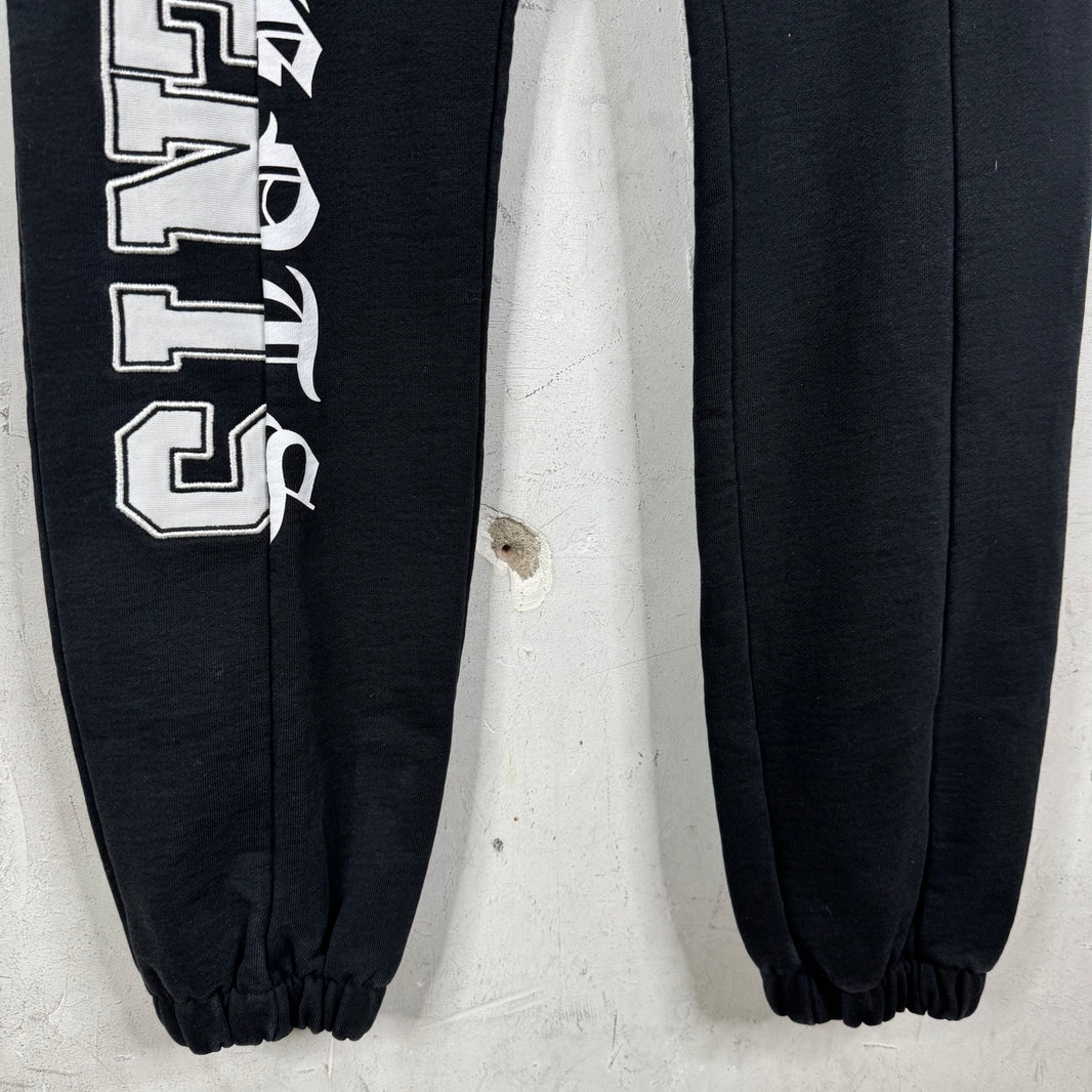 Vetements Split Logo Slim Sweatpants