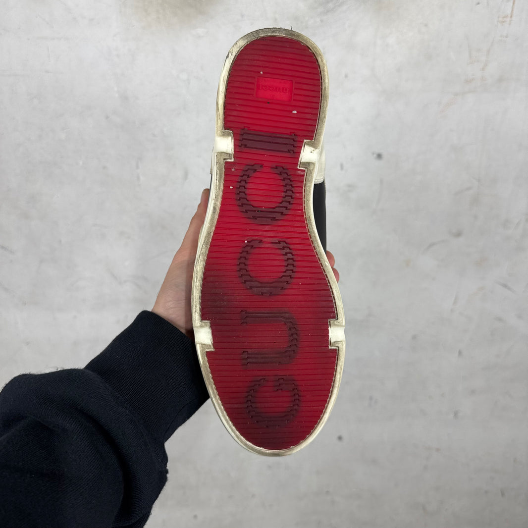 Gucci Shearling Lined Pelle Gomma Sneakers