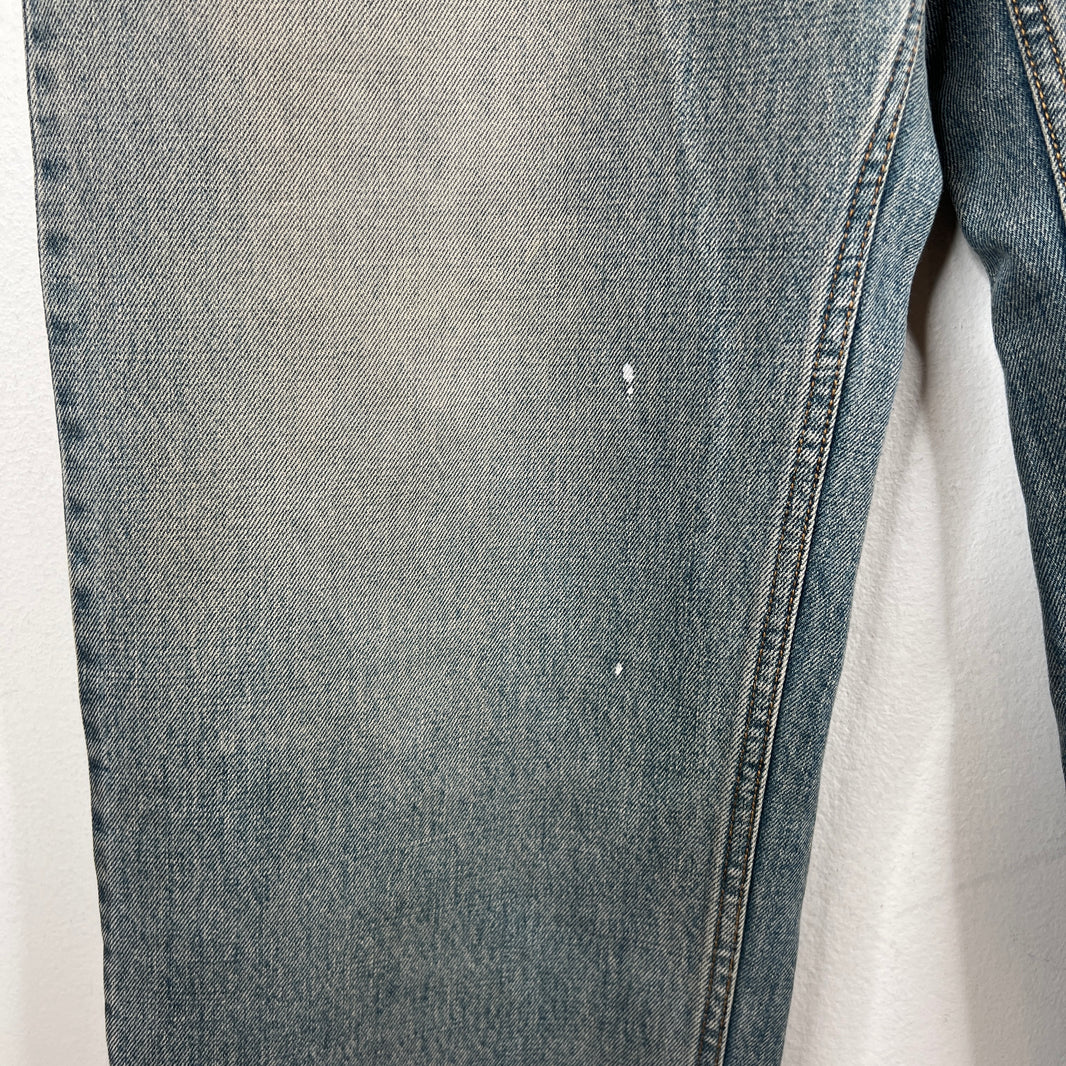 Balenciaga Camo Double Layer Denim Jeans