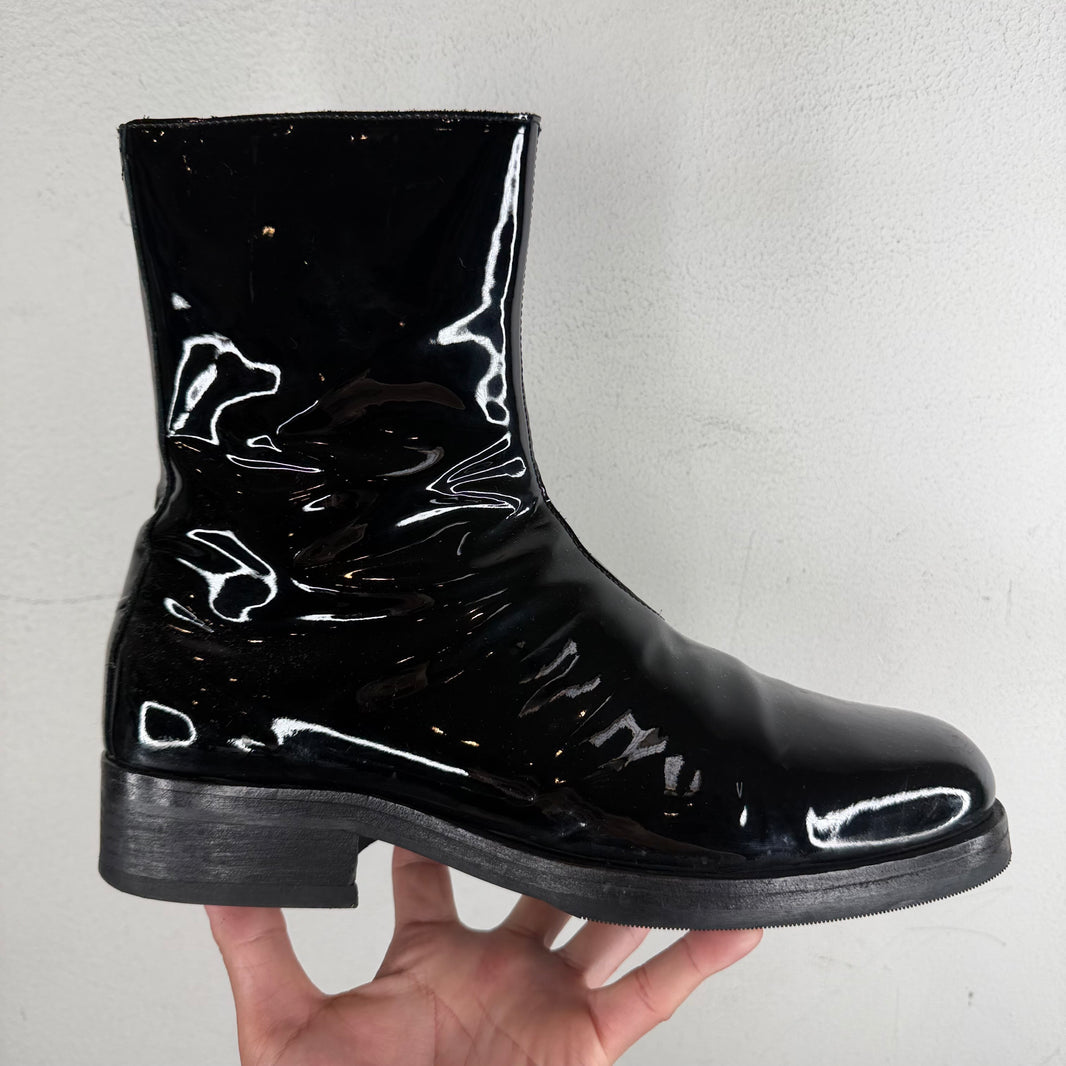 Our Legacy Camion Patent Leather Boots