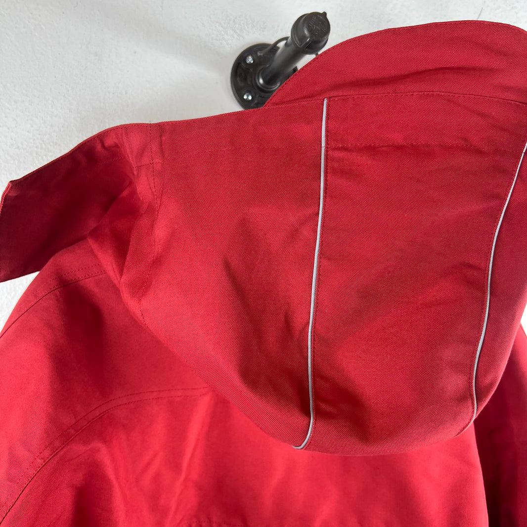 Balenciaga Red Swing Parka Jacket