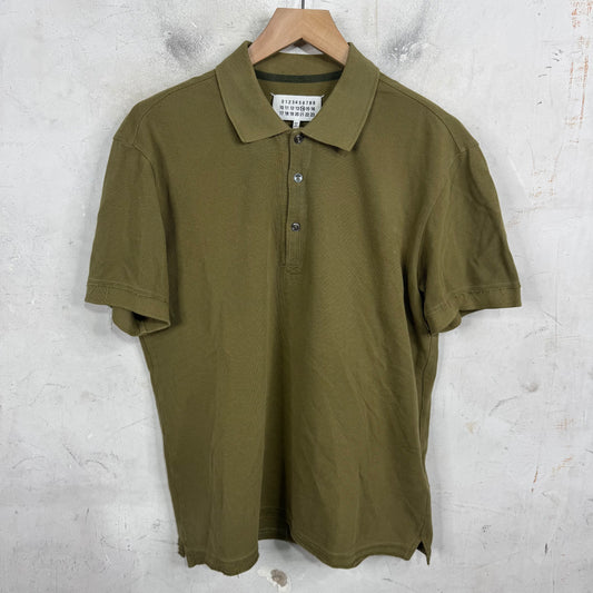 Margiela Olive Polo Shirt