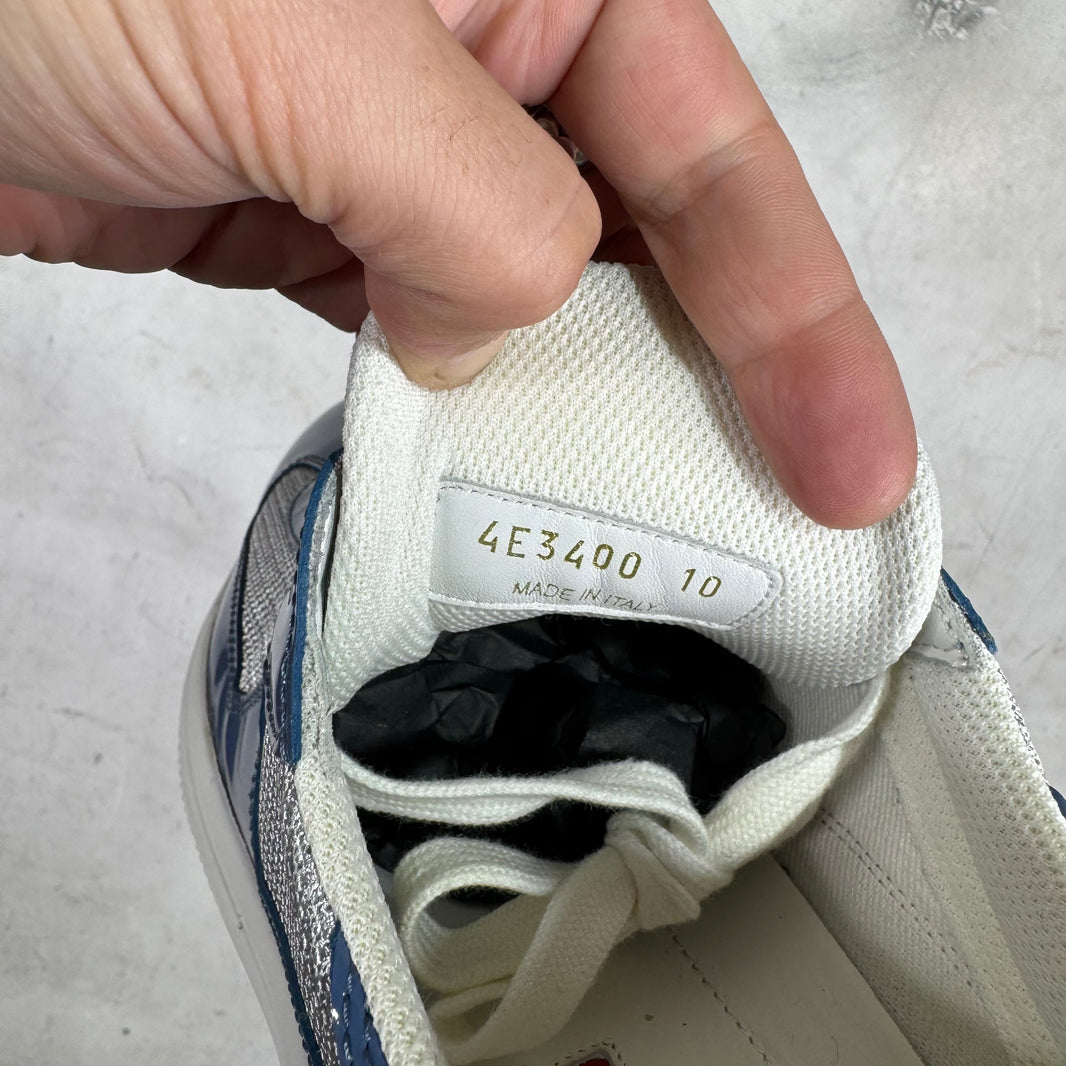Prada Slate Blue Patent America Cups