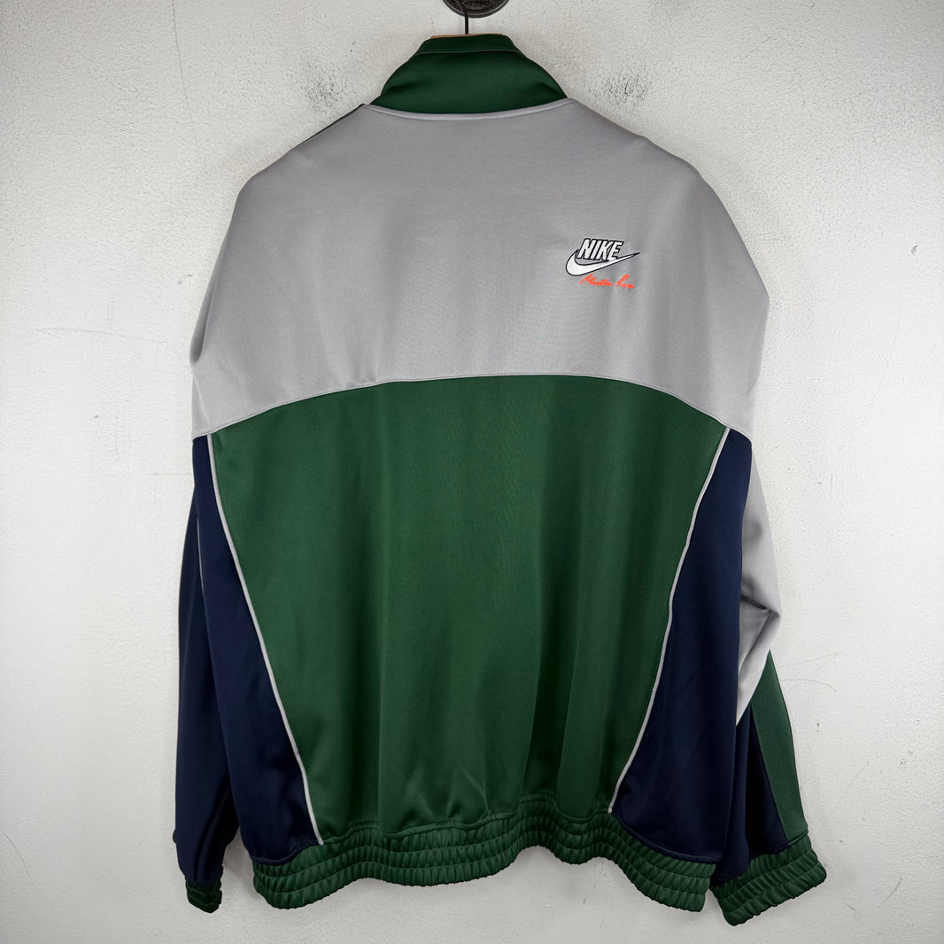Nike Martine Rose Green Hunchback Track Jacket